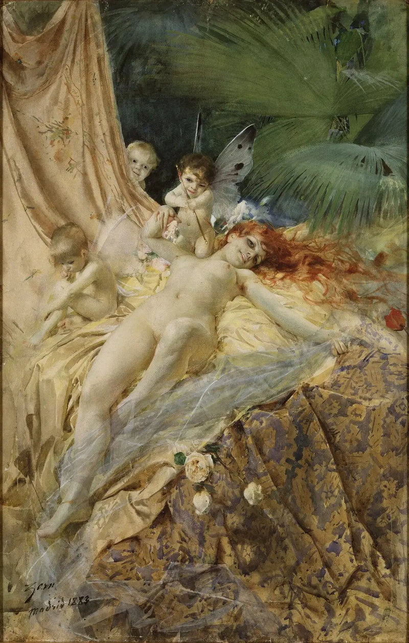 Ninfa do amor - Anders Zorn