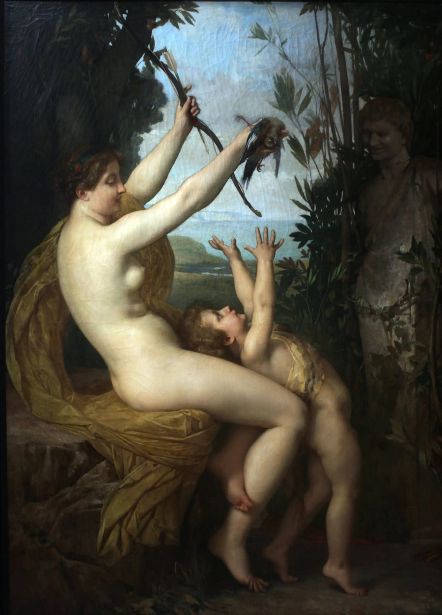 Ninfa e Baco - Jules Lefebvre