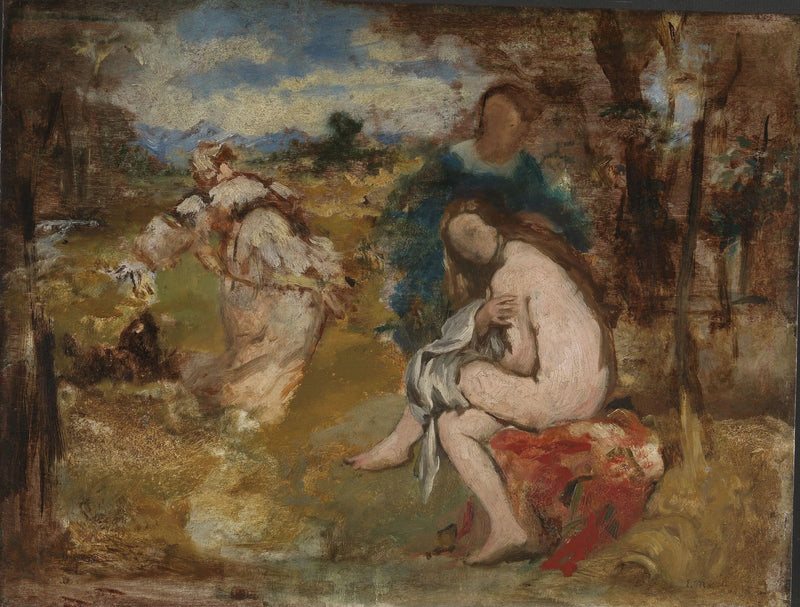 Ninfa Surpresa - Édouard Manet