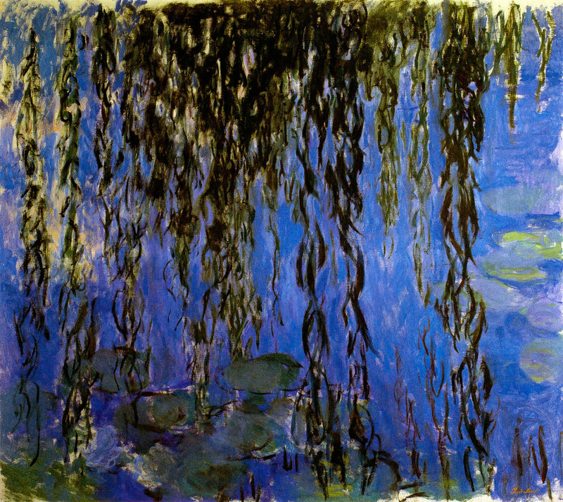 Ninféias com ramos de salgueiro - Claude Monet