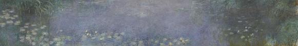 Ninféias, a manhã clara aos salgueiros - Claude Monet