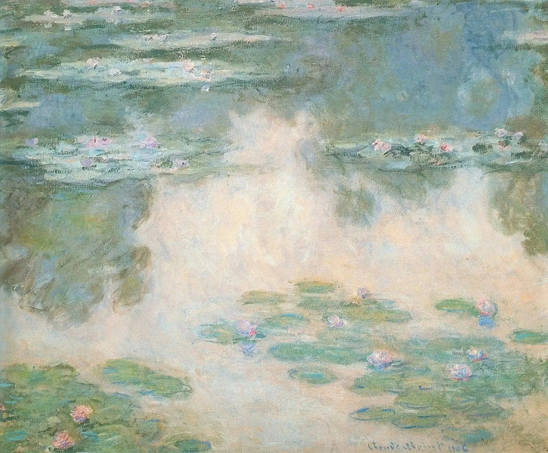 Nenúfares, museu Mohamed Mahmoud Khalil W1695 - Claude Monet