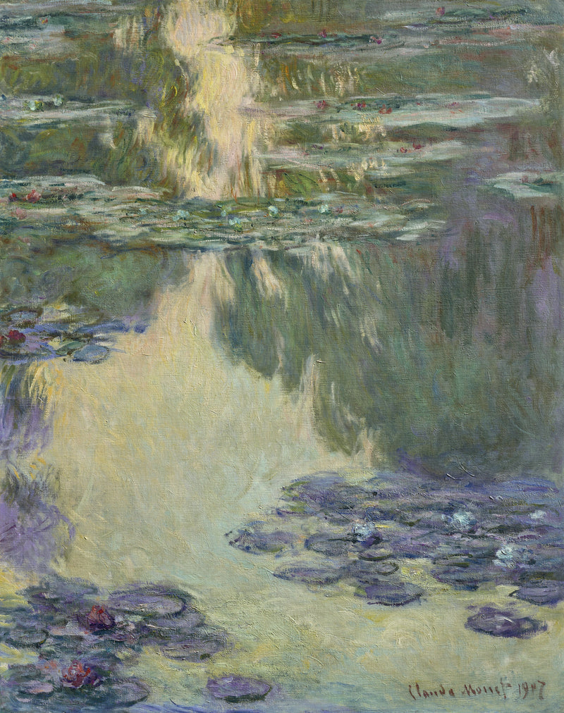 Nenúfares W1706, antiga coleção Kawamura - Claude Monet