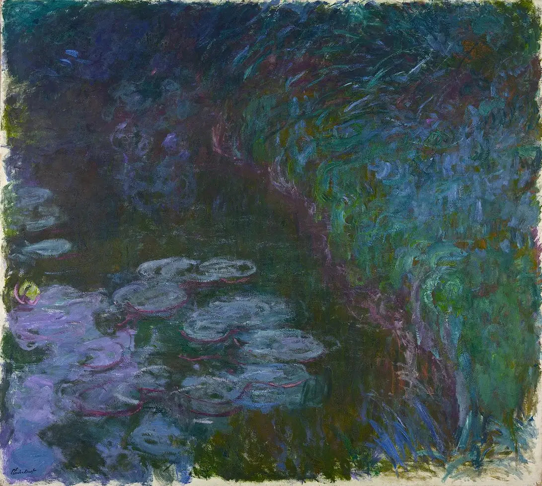 Reproduction du tableau « Nymphéas - Claude Monet » par Alpha Reproduction en peinture à l’huile