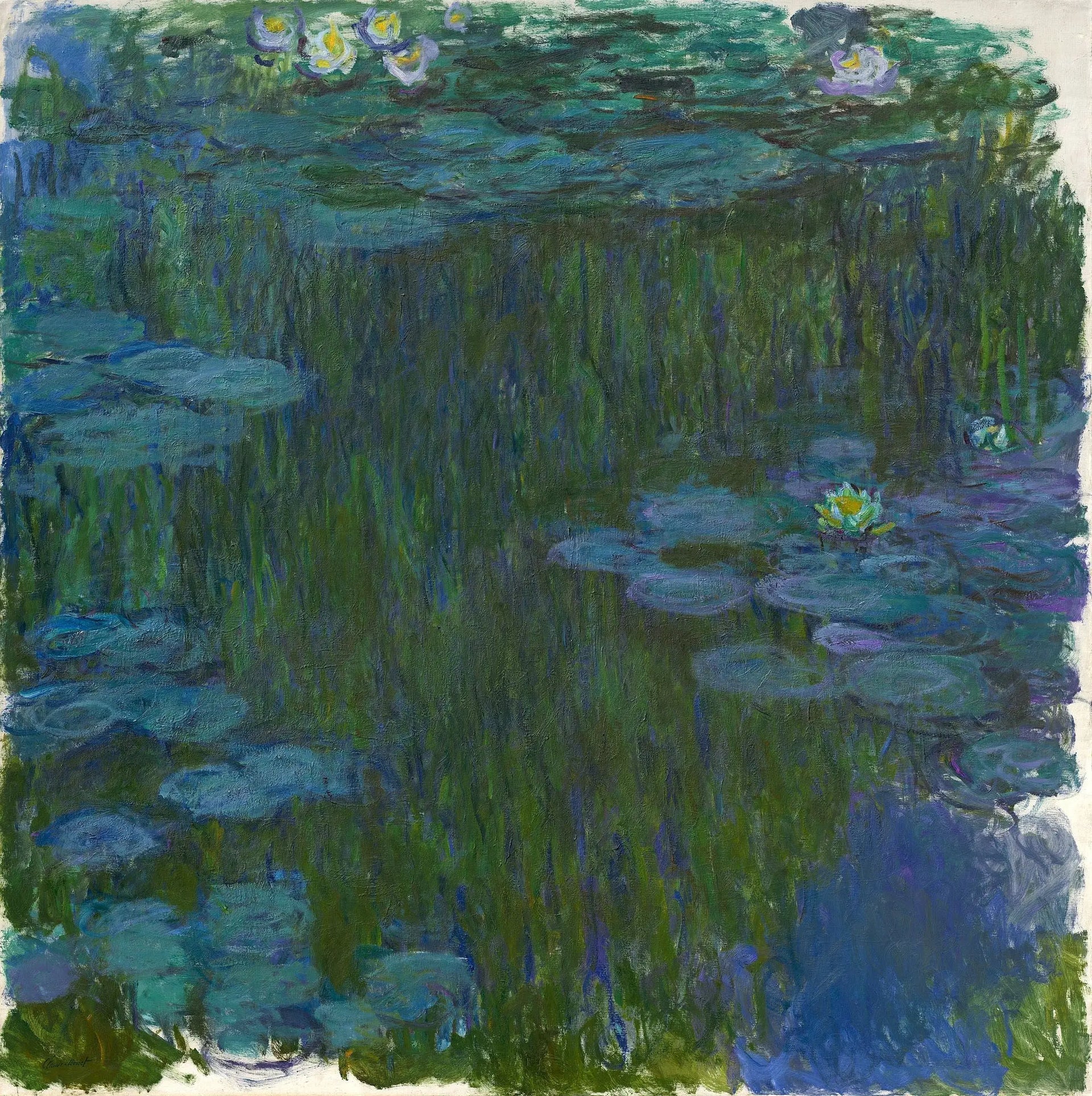Nymphéas - Claude Monet image 1 reproduction d’œuvre d’art à l’huile