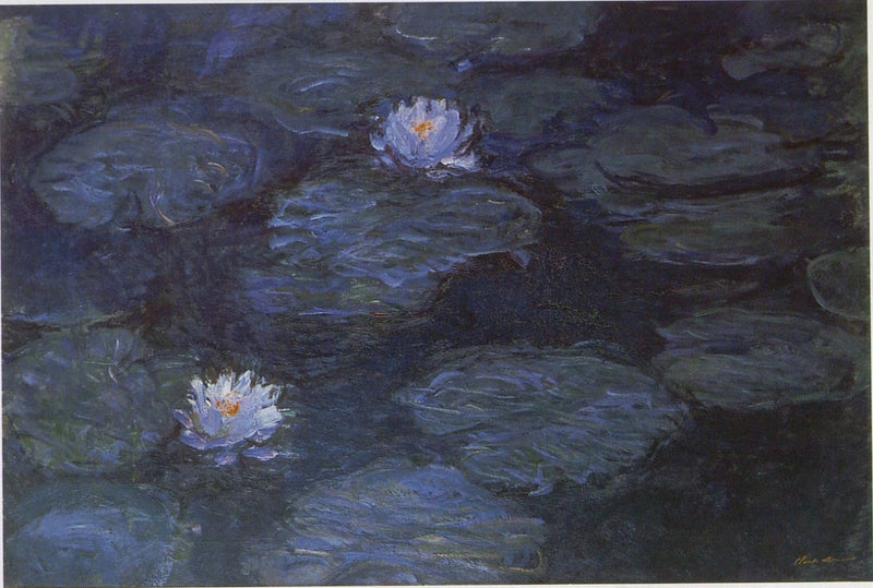 As lírios d'água - Claude Monet
