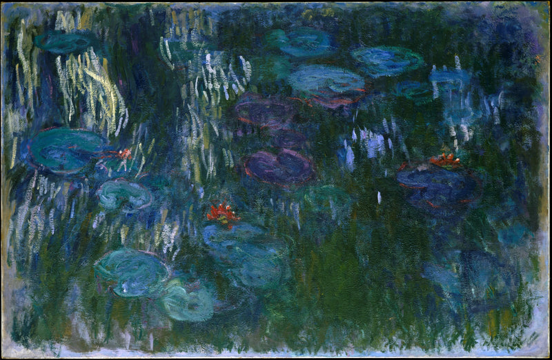 Nenúfares com reflexos de salgueiro, Met W1858 - Claude Monet