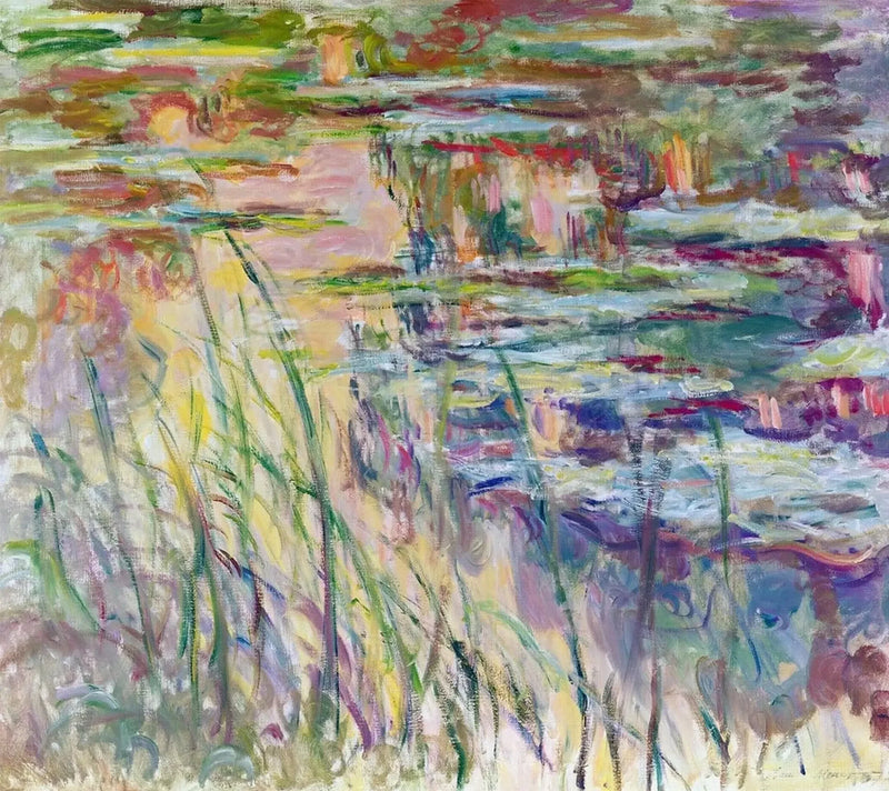 Nenúfares, reflexos na água W1718 - Claude Monet