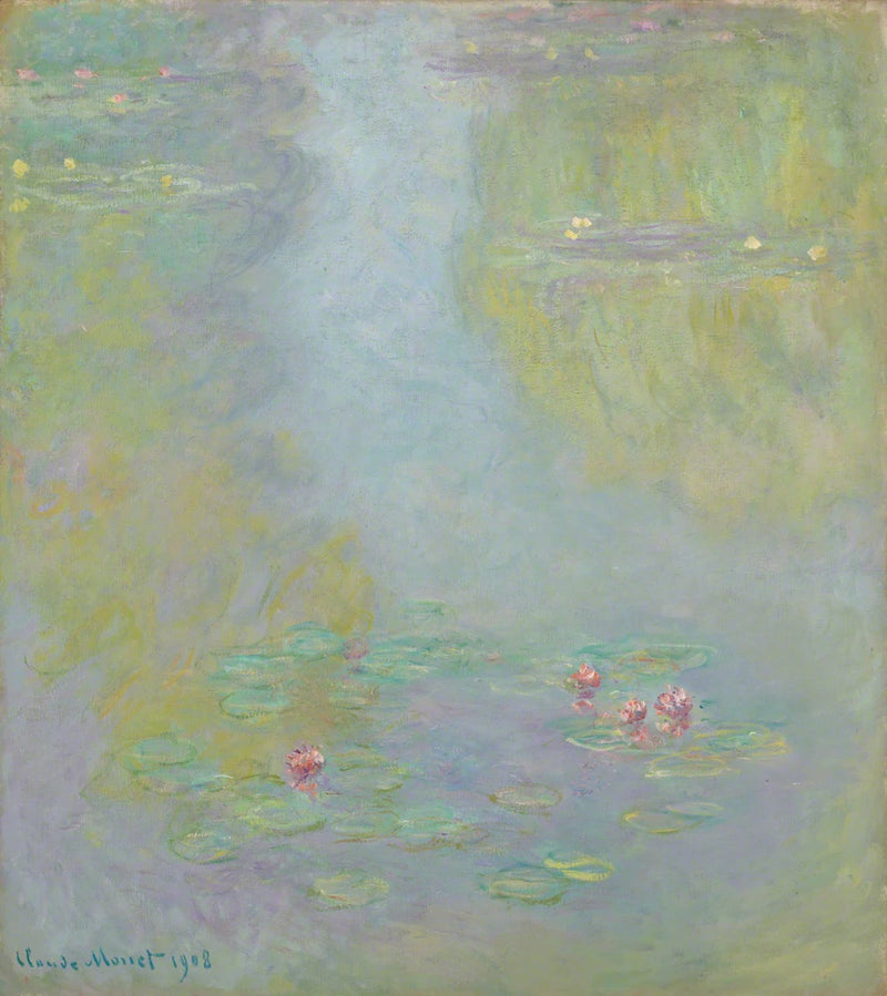 Nenúfares, Museu de Arte Fuji de Tóquio W1731 - Claude Monet