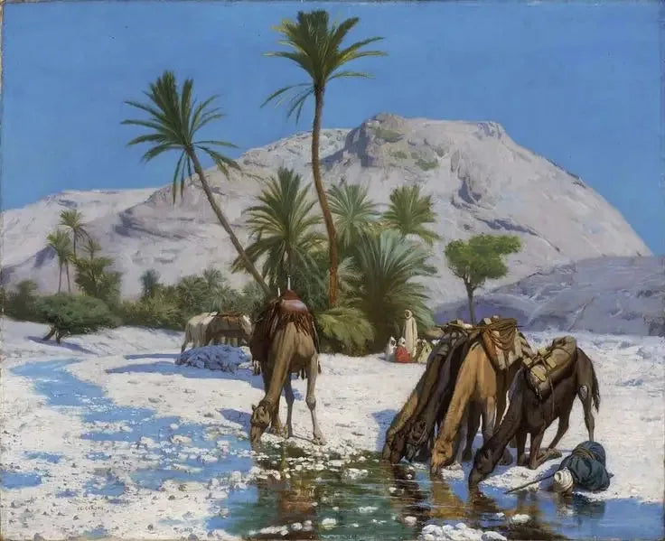 Oásis - Jean-Léon Gérôme