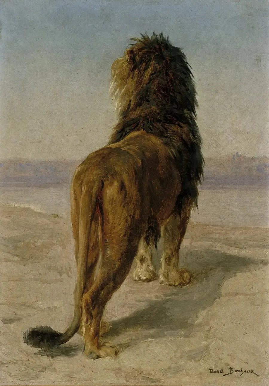 Observação dos leões - Rosa Bonheur