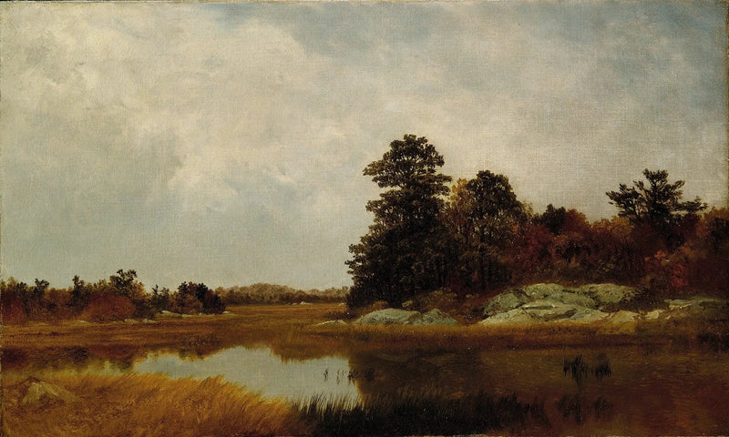 Outubro nos pântanos - John Frederick Kensett