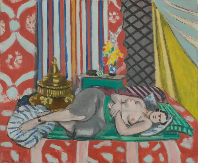 Odalisca com calça cinza - Henri Matisse