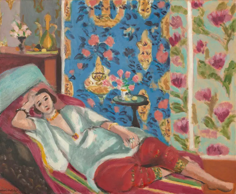 Odalisca com calça vermelha - Henri Matisse