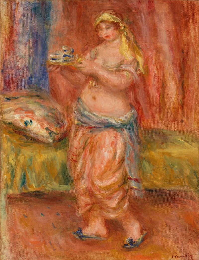 Odalisca com a chaleira - Pierre-Auguste Renoir