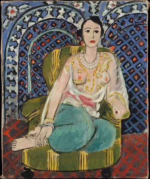 Odalisca sentada - Henri Matisse