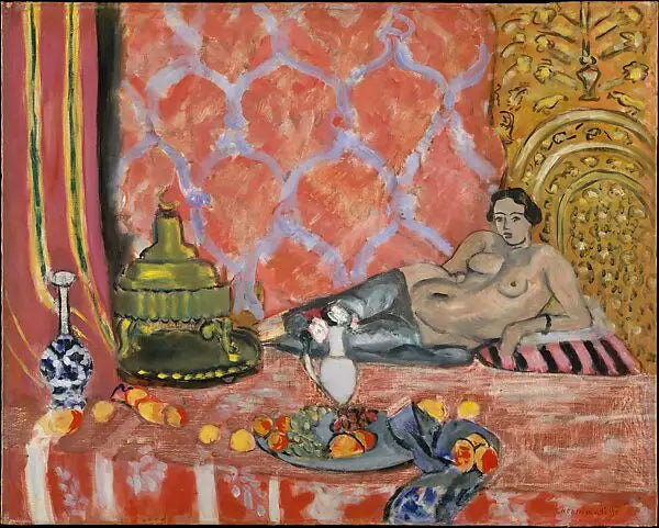 Odalisca com calças cinzas - Henri Matisse