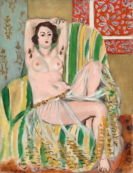 Odalisca com os braços levantados - Henri Matisse