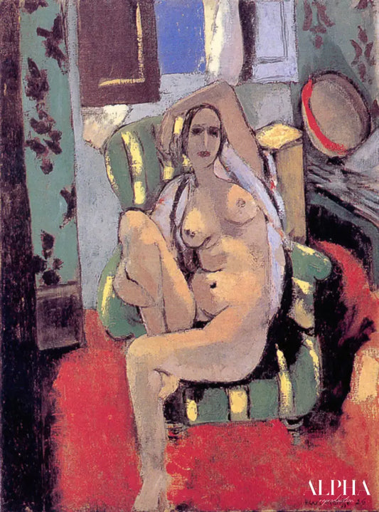 Odalisque avec un tambourin - Matisse - Reproductions de tableaux et peintures haut de gamme