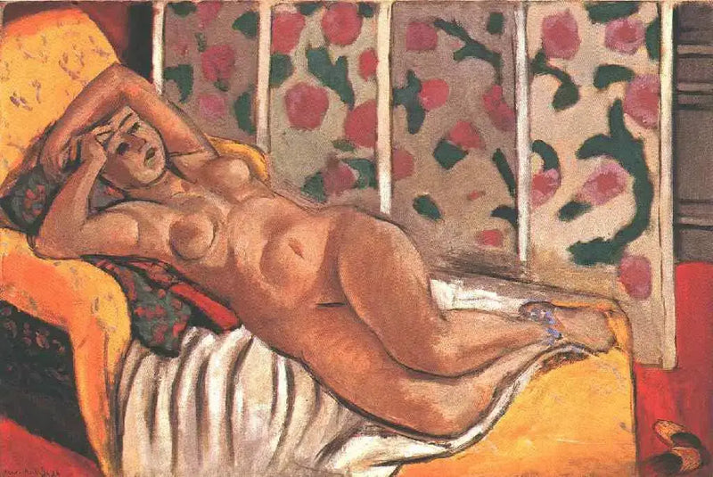 Odalisca amarela - Henri Matisse