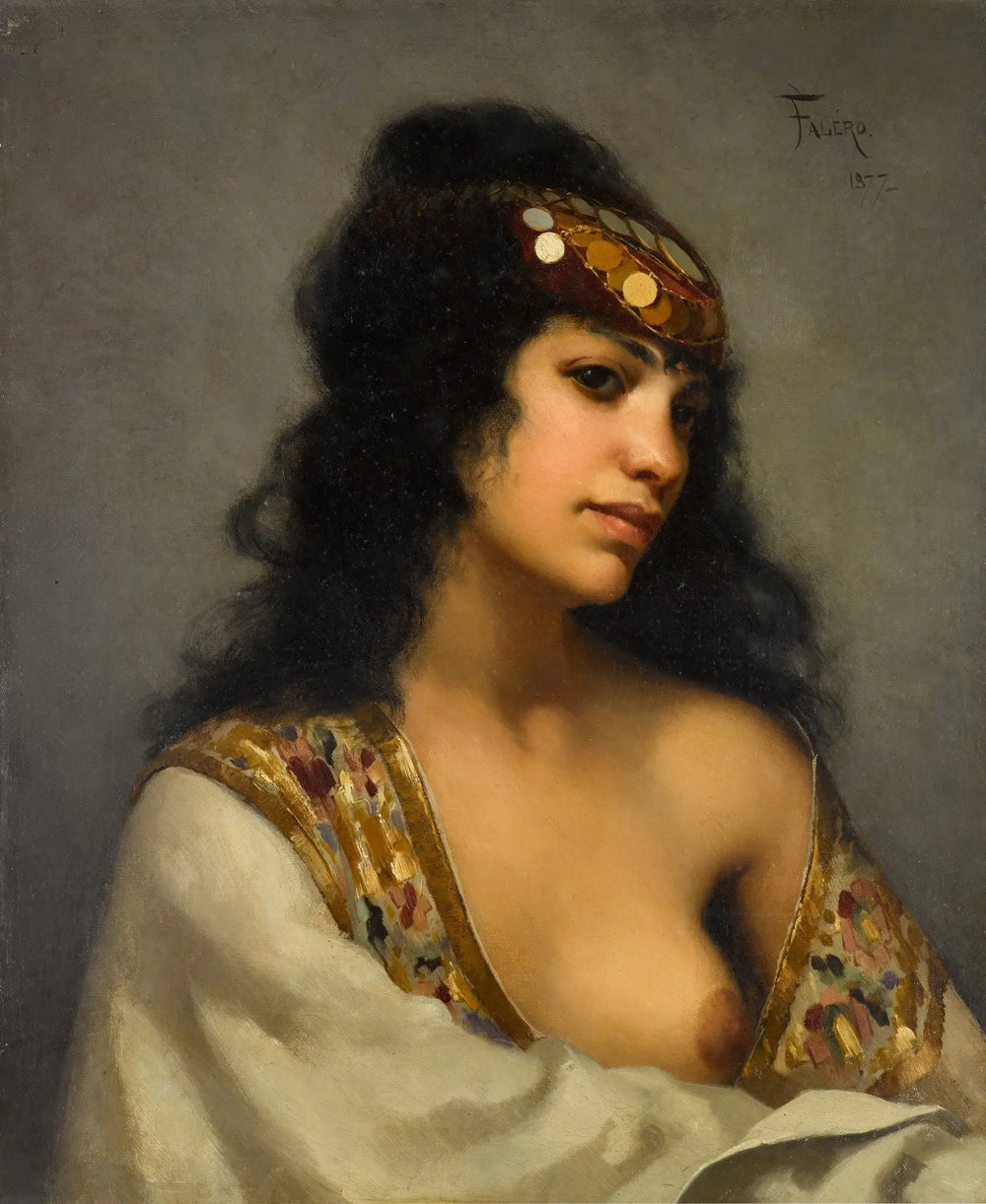 Odalisque - Luis Ricardo Falero - Alpha Reproduction