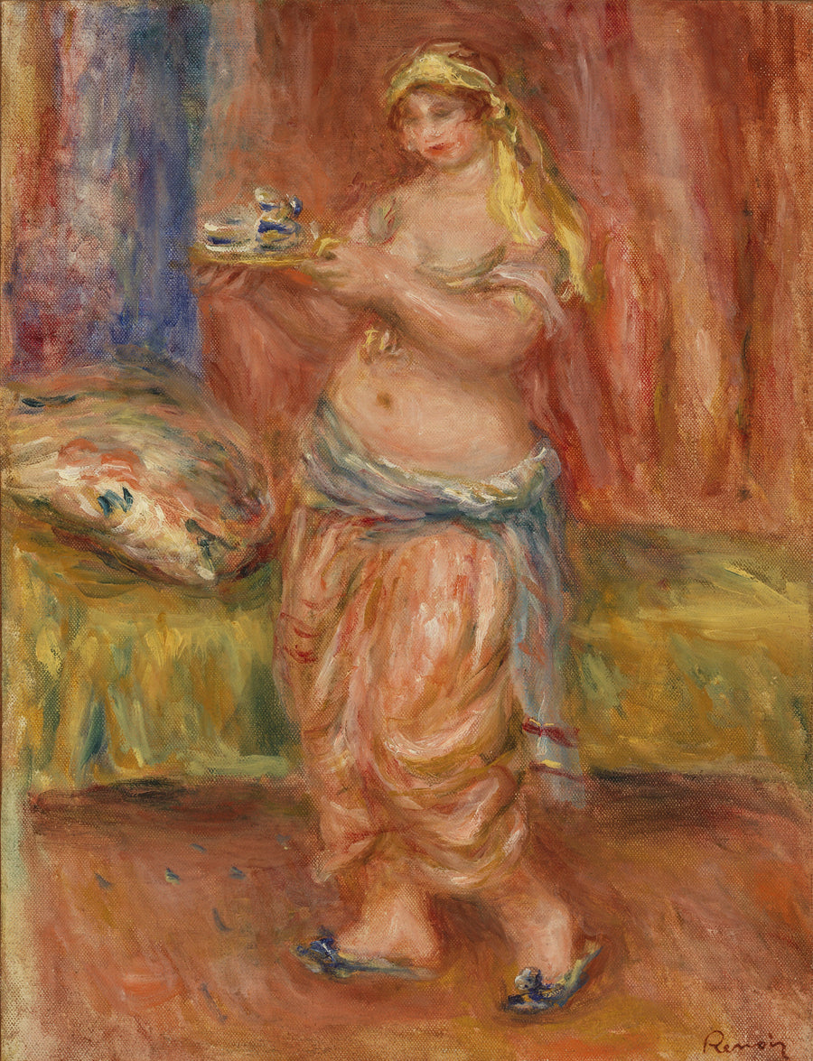Odalisca com a chaleira - Pierre-Auguste Renoir