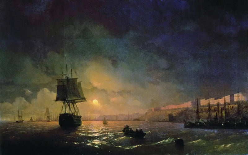 Odessa ao luar - Ivan Aïvazovski