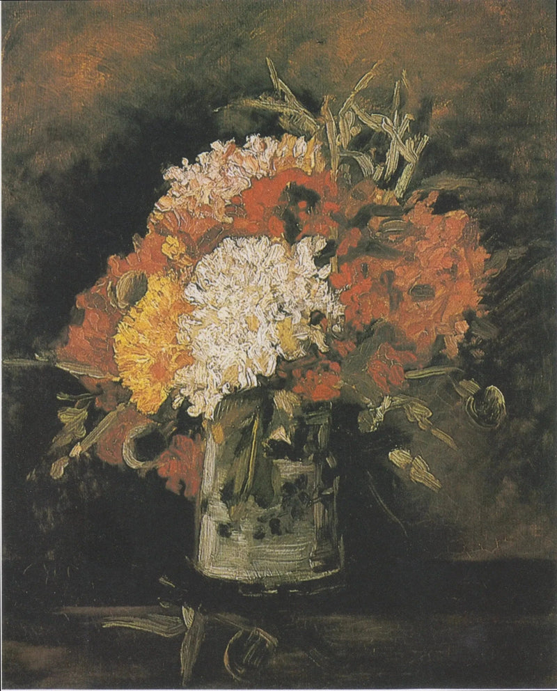Vaso com cravos - Vincent van Gogh
