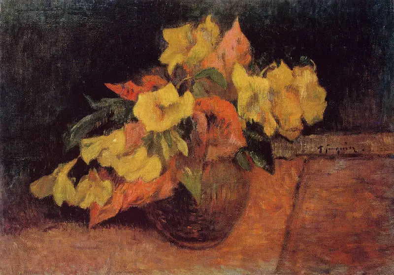 Oníferas em um vaso - Paul Gauguin