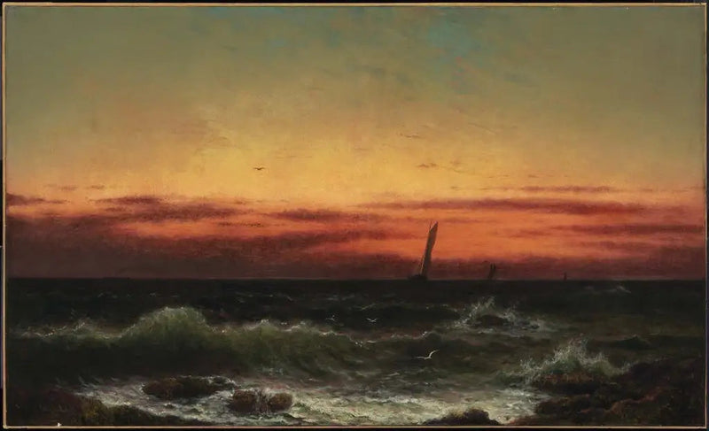 Off Shore: Após a Tempestade - Martin Johnson Heade