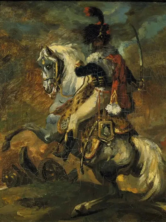 Oficial dos caçadores da guarda imperial a cavalo - Théodore Géricault
