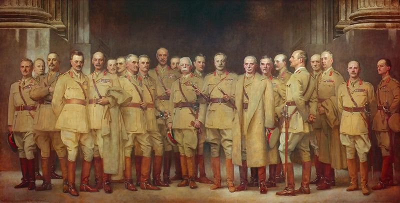 oficial geral da Primeira Guerra Mundial - John Singer Sargent