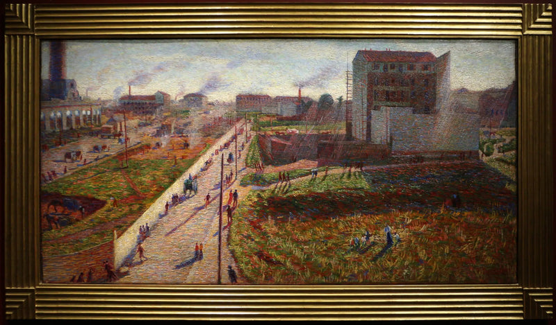 Oficina na Porta Romana - Umberto Boccioni