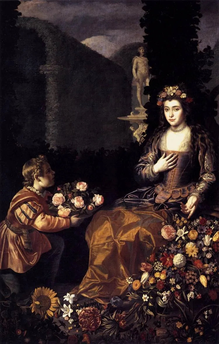 Offrande à Flore - Juan van der Hamen
