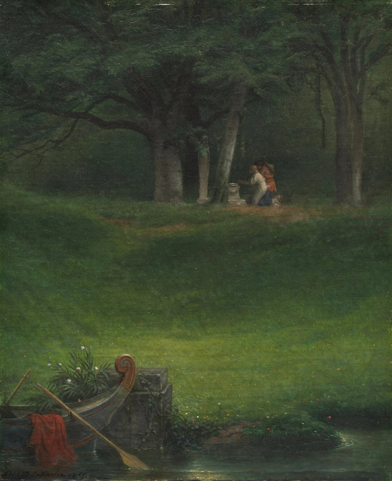 Oferenda ao deus Pan - Paul Delaroche