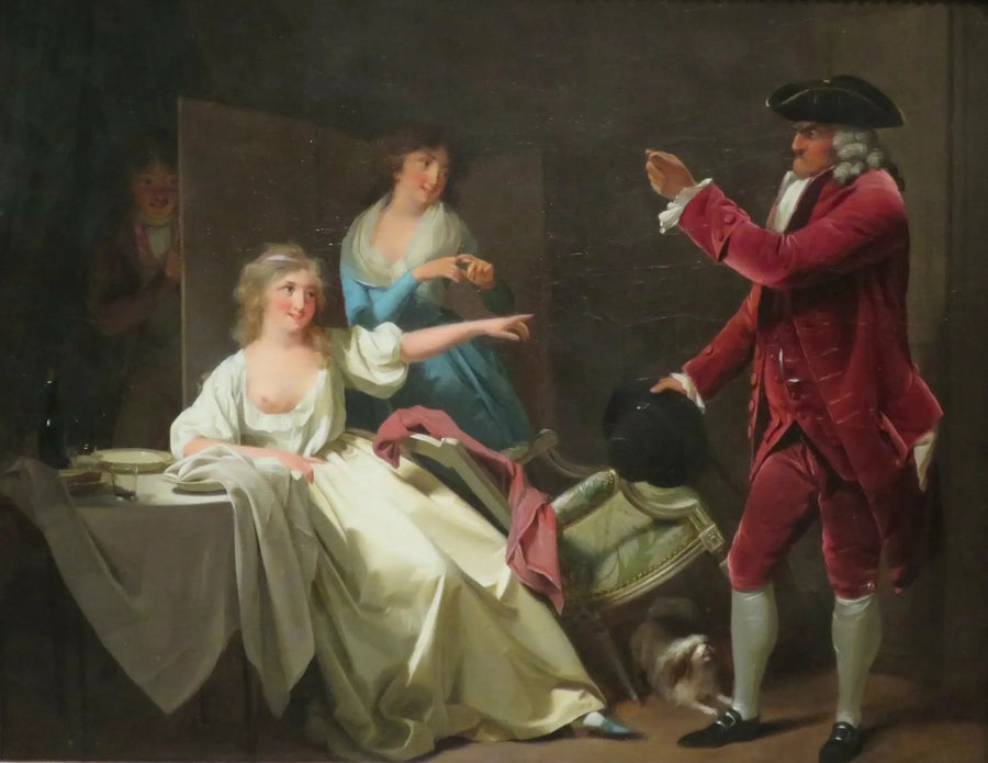 "Ó, que louco!" - Louis-Léopold Boilly