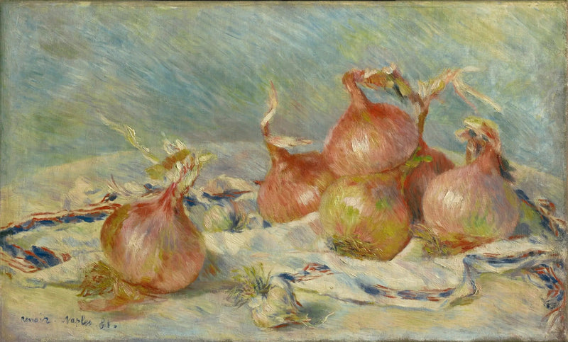 Cebolas - Pierre-Auguste Renoir
