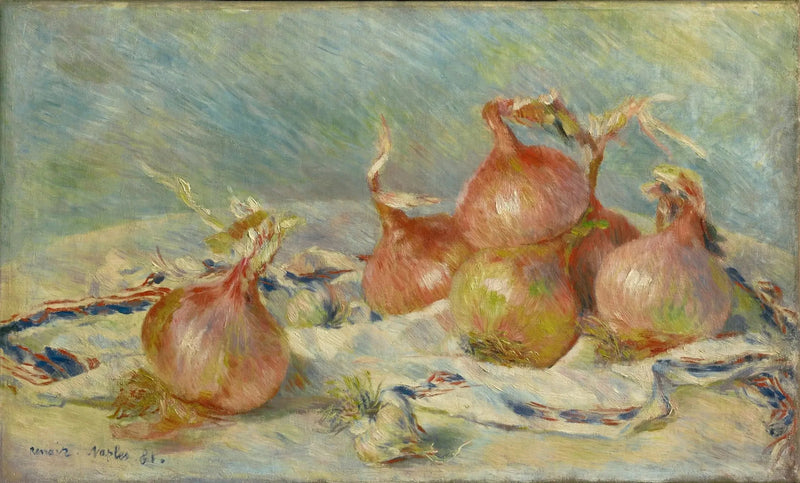 Cebolas - Pierre-Auguste Renoir
