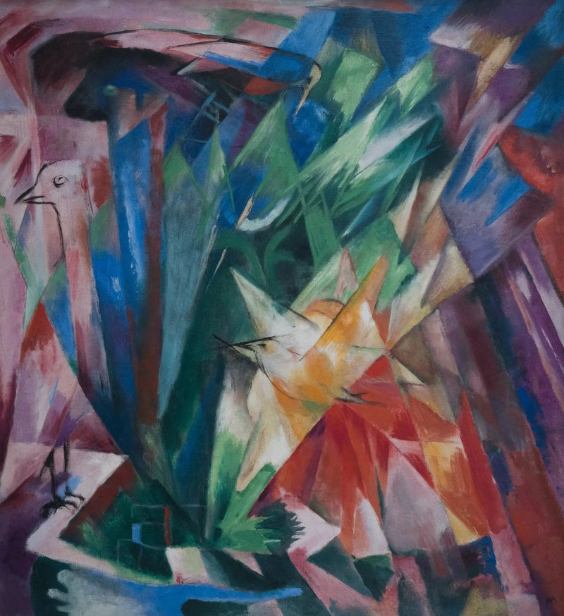 Pássaros - Franz Marc