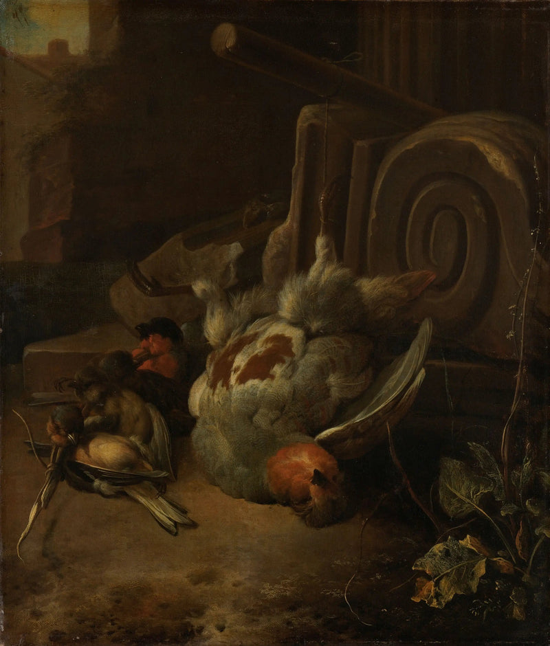 Pássaros mortos - Melchior de Hondecoeter