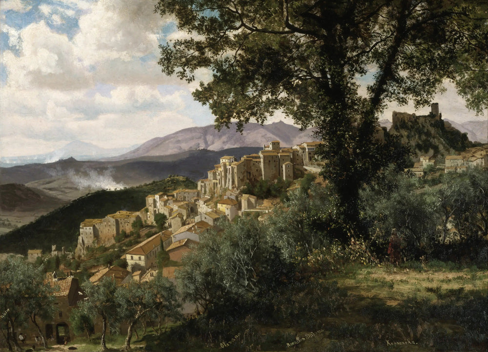 Olevano - Albert Bierstadt - Alpha Reproduction
