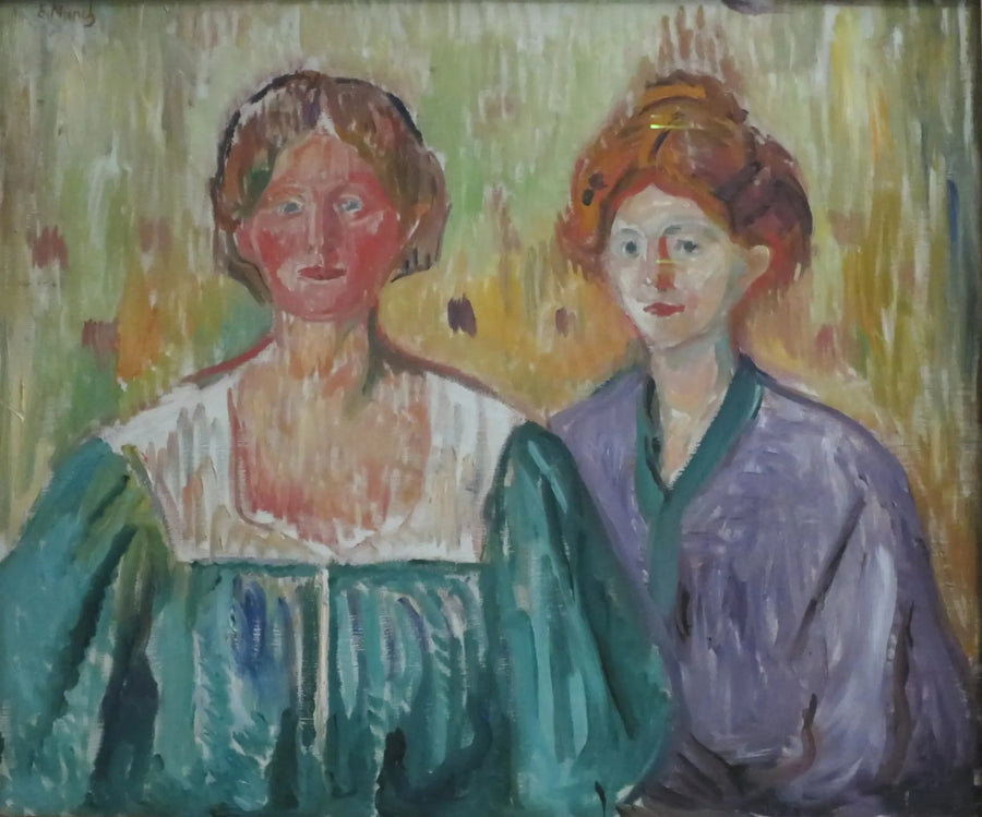 Olga e Rosa Meissner - Edvard Munch