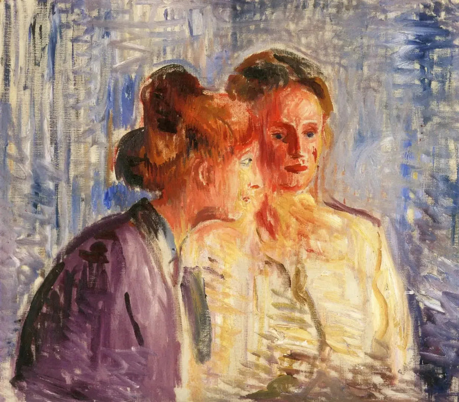 Olga e Rosa Meissner - Edvard Munch