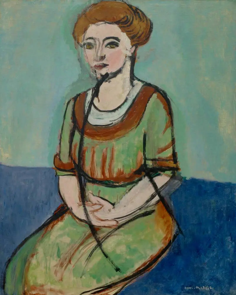 Reproduction du tableau « Olga Meerson - Henri Matisse » par Alpha Reproduction en peinture à l’huile