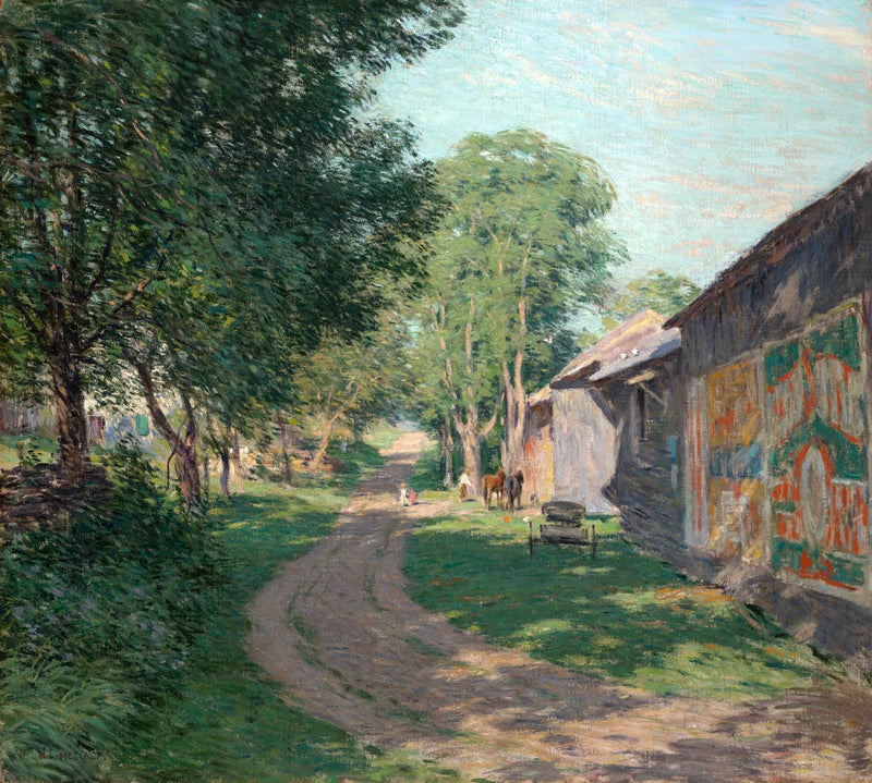 Sombra de São João - Willard Metcalf