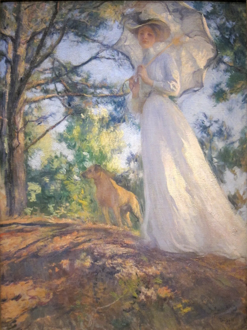 Em Bos’n’s Hill - Edmund Charles Tarbell