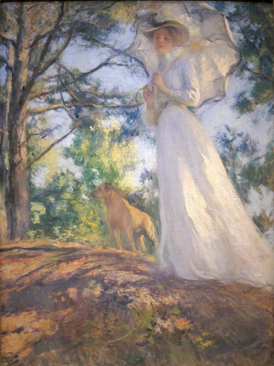 Em Bos’n’s Hill - Edmund Charles Tarbell