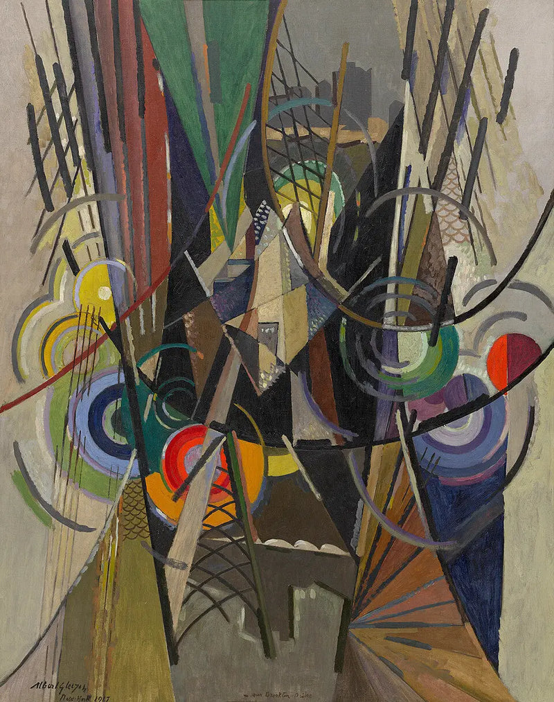 Na Ponte do Brooklyn - Albert Gleizes