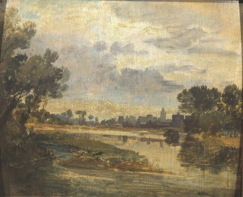 No Tâmisa (?) - J. M. W. Turner