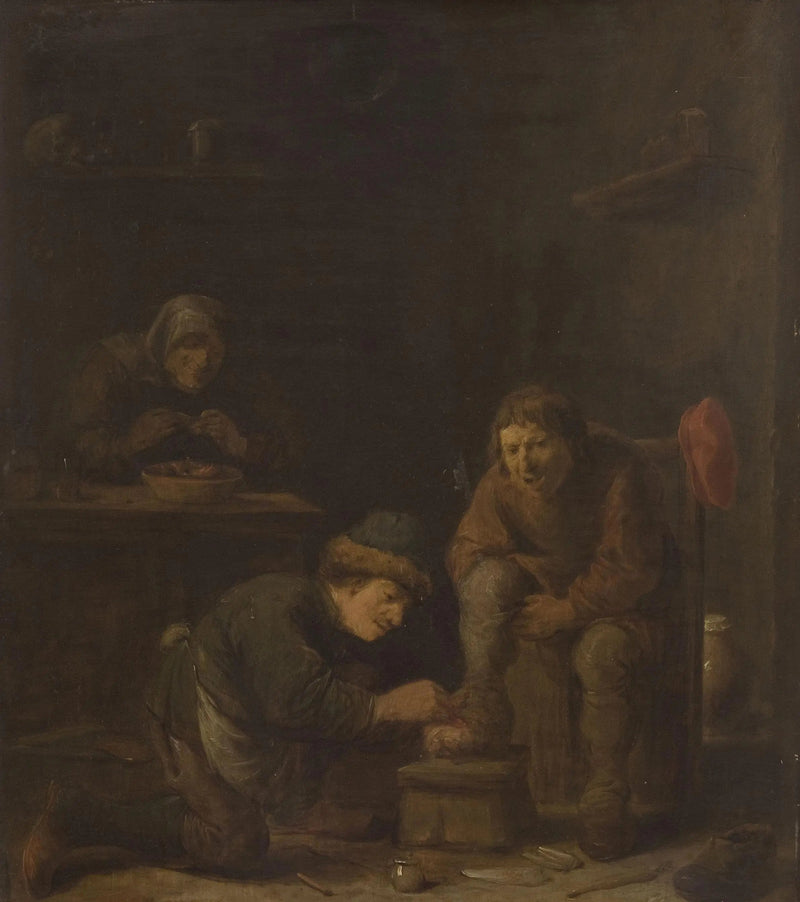 Operação do pé - David Teniers, o Jovem